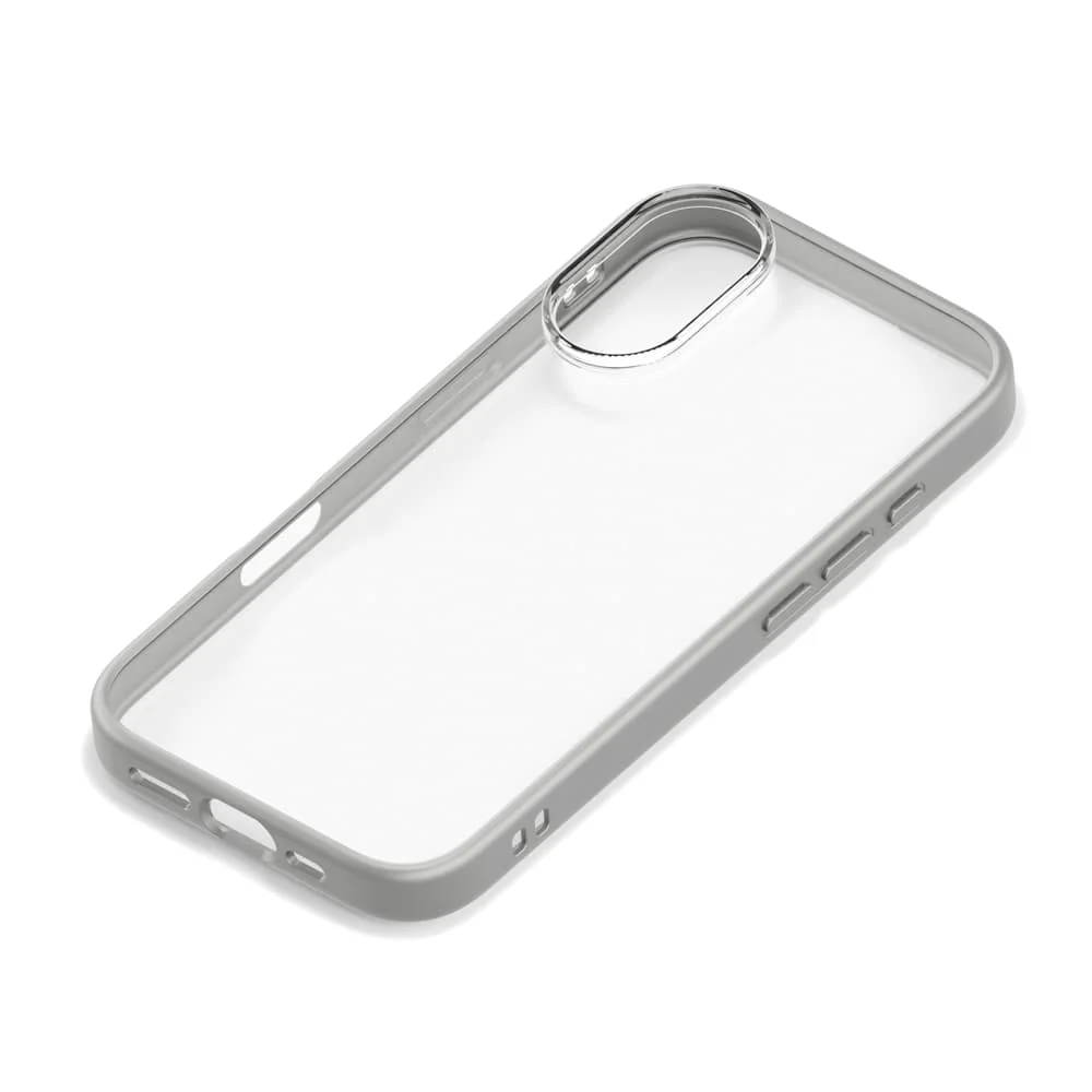 PGA iPhone 17用 ガラススリムケース グレー PG-25AGT03GY 30g