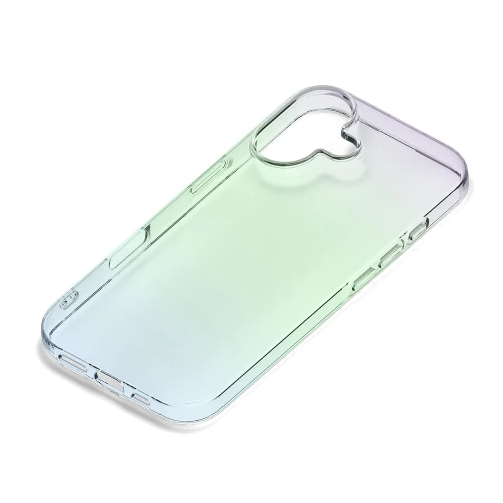 PGA iPhone 17用 クリアソフトケース オーロラ PG-25ATP02AR 25g