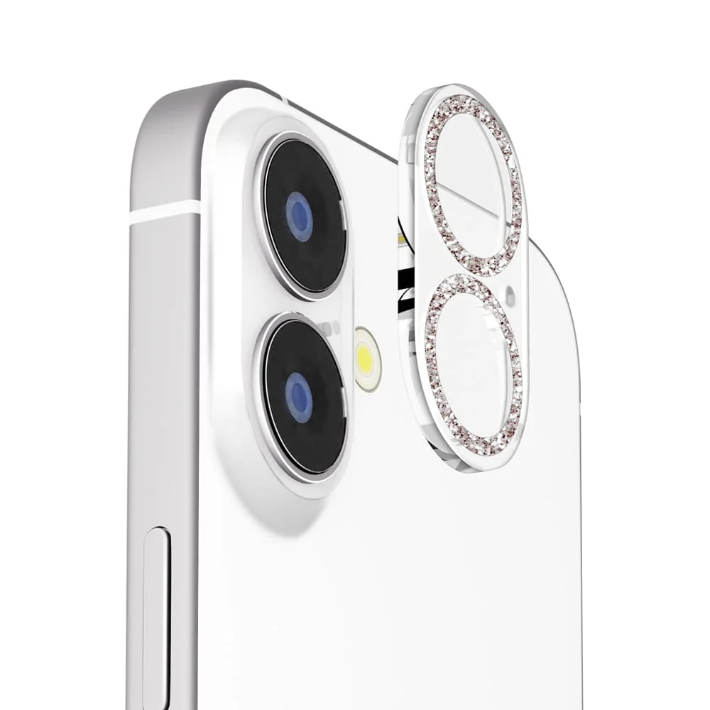 PGA iPhone 17/16/16 Plus用 カメラフルプロテクター ラメシルバー 2g