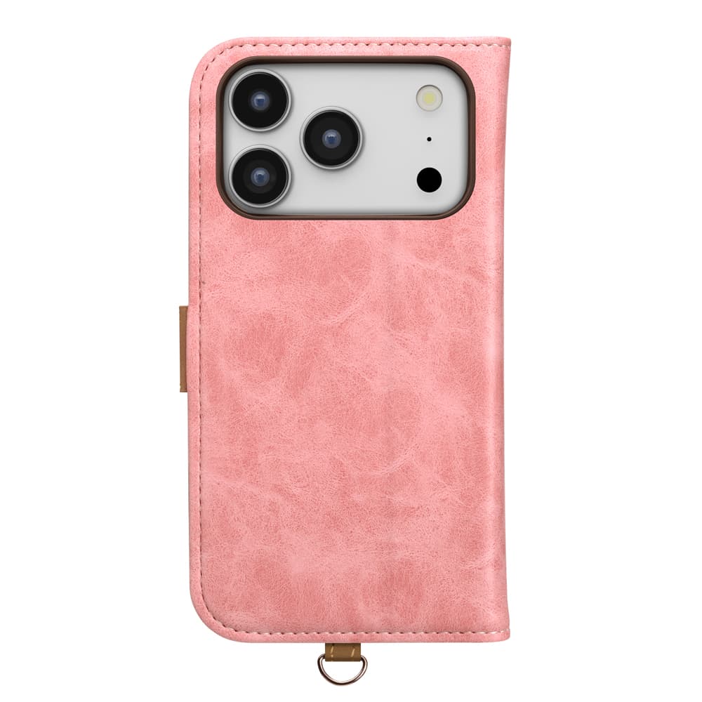PGA iPhone 17 Pro用 フリップカバー ダスティピンク 80g - Image 5