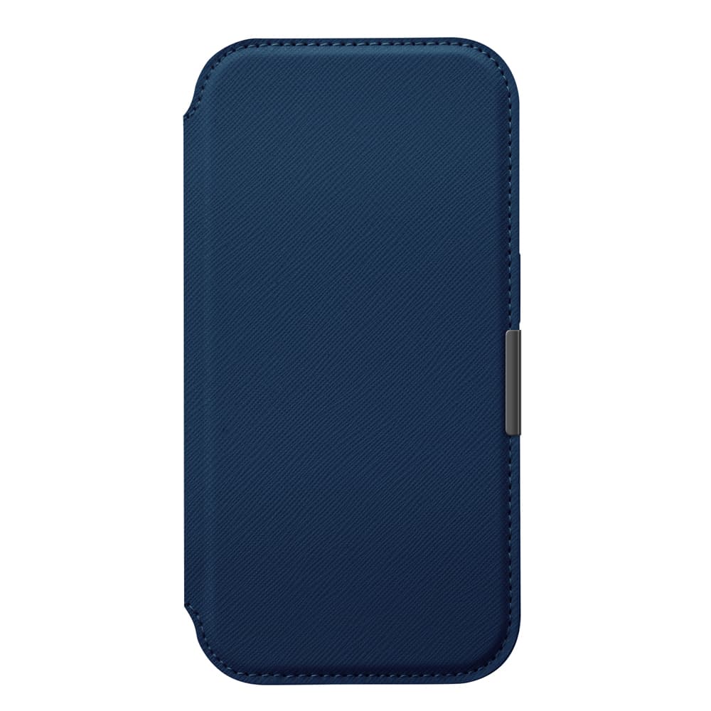 PGA iPhone 17 Pro用 ガラスフリップケース サフィアーノ調／ネイビー 65g - Image 3