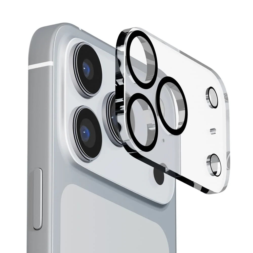 PGA iPhone 17 Pro用 カメラフルプロテクター クリア 6g