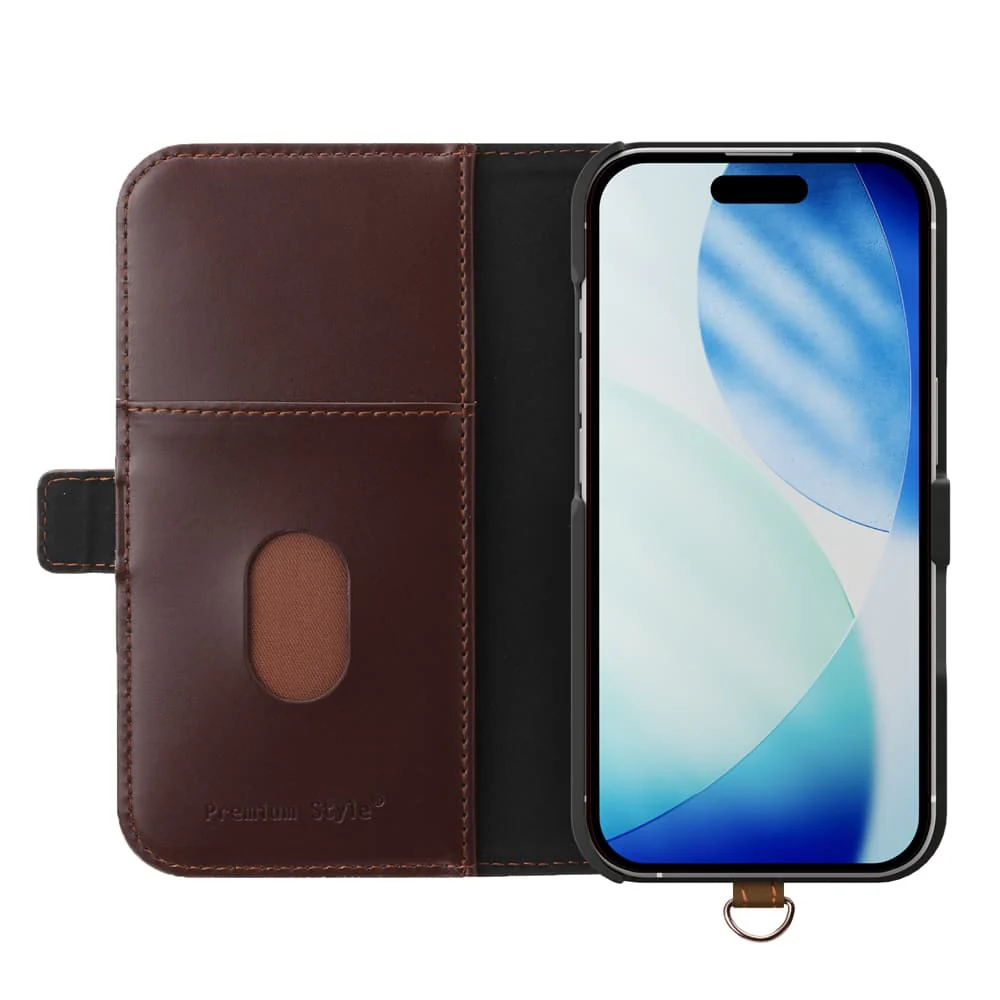 PGA iPhone Air用 フリップカバー ブラック 95g - Image 4