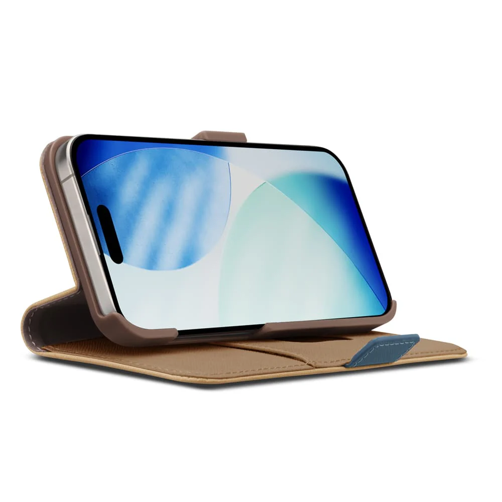 PGA iPhone Air用 フリップカバー キャメル 95g - Image 6