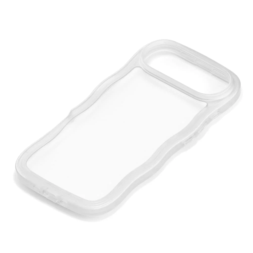 PGA iPhone Air用 ウェーブケース クリア 30g