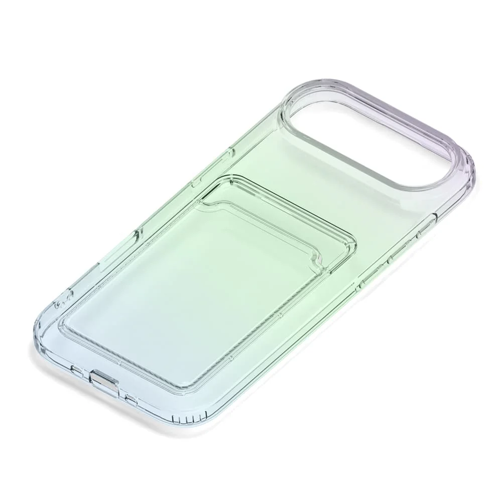 PGA iPhone Air用 クリアポケットケース オーロラ 25g