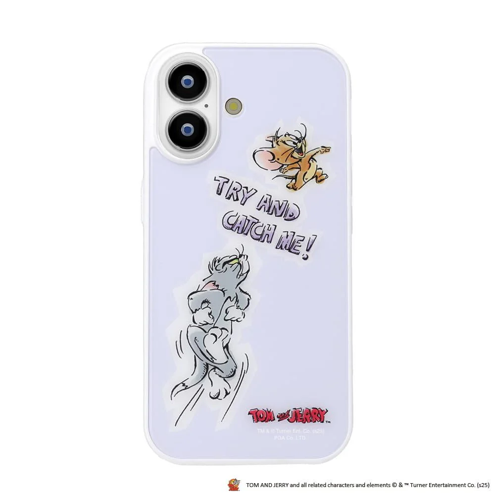 PGA iPhone 17用 MagSafe対応 アクリルパネルケース トムとジェリー／パープル 50g - Image 3