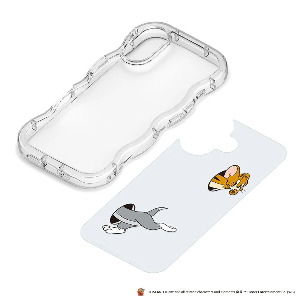 PGA iPhone 17用 ウェーブケース トムとジェリー PG-W25AWH02TAJ 35g