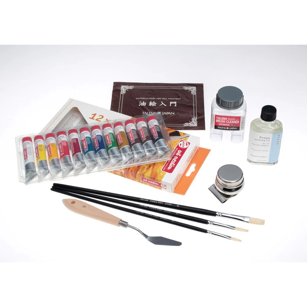 ターレンス アートクリエーション油絵具スケッチセットD 【直送品】 返品・キャンセル・他商品と同時購入は不可