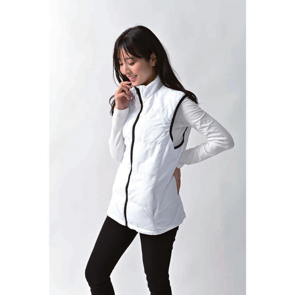 リンクサス 速暖ヒートベストEX 服地 ホワイト M 【直送品】 返品・キャンセル・他商品と同時購入は不可 - Image 3