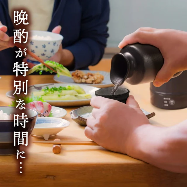 湯煎式酒燗器 「大燗板」 (おおかんばん) ATKN25ABK 【直送品】 返品・キャンセル・他商品と同時購入は不可 - Image 5