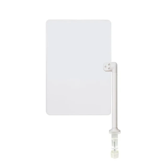 360度クランプ式ホワイトボード 35×50cm CLBG26CWH 【直送品】 返品・キャンセル・他商品と同時購入は不可