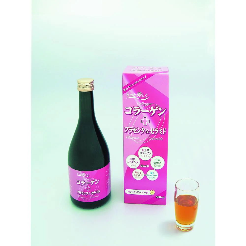 ◆コラーゲンプラスプラセンタ&セラミド 500ML - Image 7