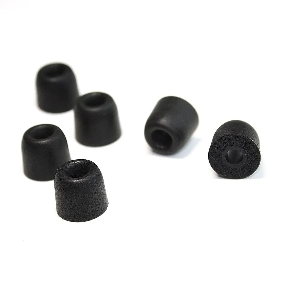 FSC ウレタン製イヤーピースセット FS-EPPU01SET-BK 6個入 - Image 2