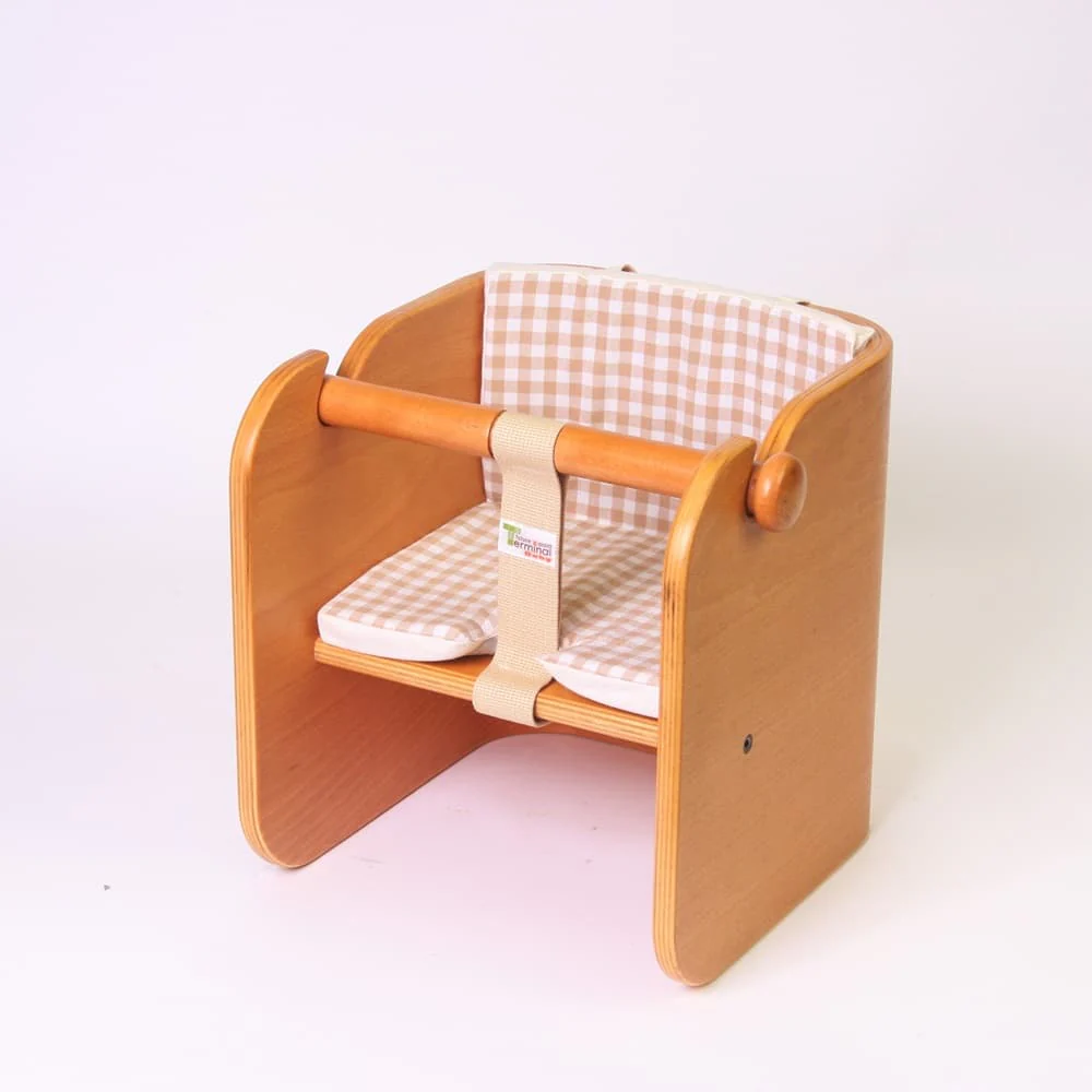 ホップル コロコロベビーチェア専用クッション ギンガムチェック 【直送品】返品・キャンセル・他商品と同時購入不可 - Image 2
