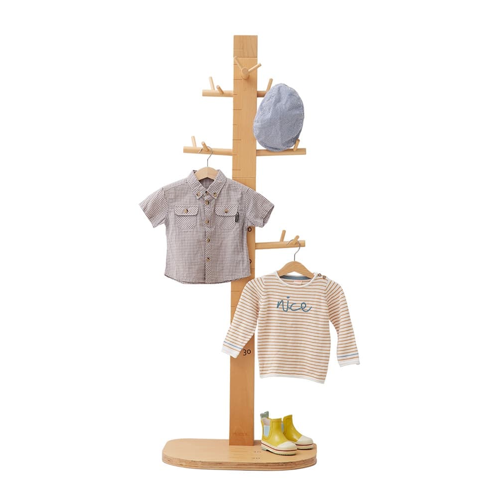 ホップル ハンガーラック GENKI-METER ゲンキメーター ナチュラル 【直送品】返品・キャンセル・他商品と同時購入不可 - Image 6