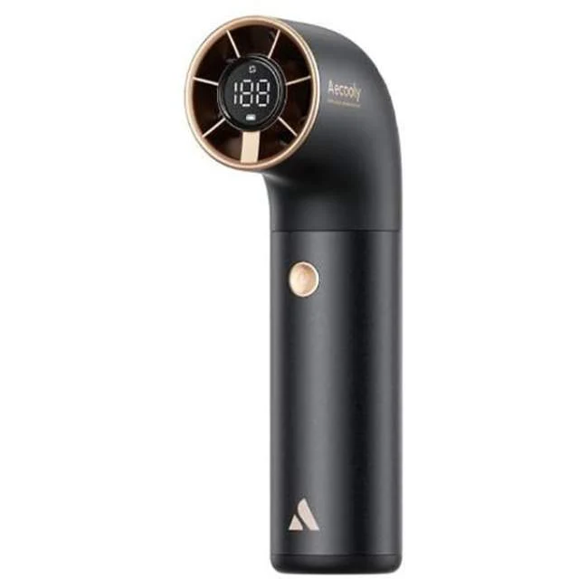 AeroUltra  ハイスピードハンディファン BK×GD 【直送品】 返品・キャンセル・他商品と同時購入は不可