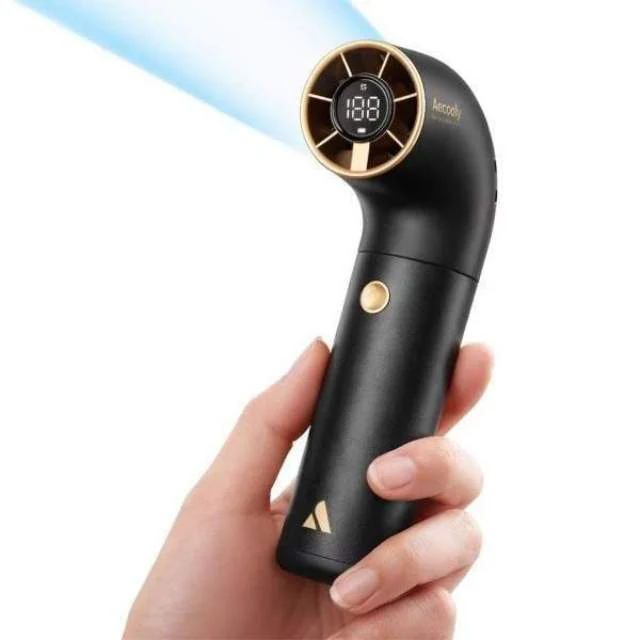 AeroUltra  ハイスピードハンディファン BK×GD 【直送品】 返品・キャンセル・他商品と同時購入は不可 - Image 2
