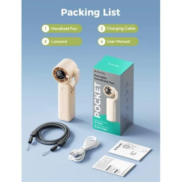 Air Gimbal 3in1ハンディファン BE 【直送品】 返品・キャンセル・他商品と同時購入は不可 - Image 8