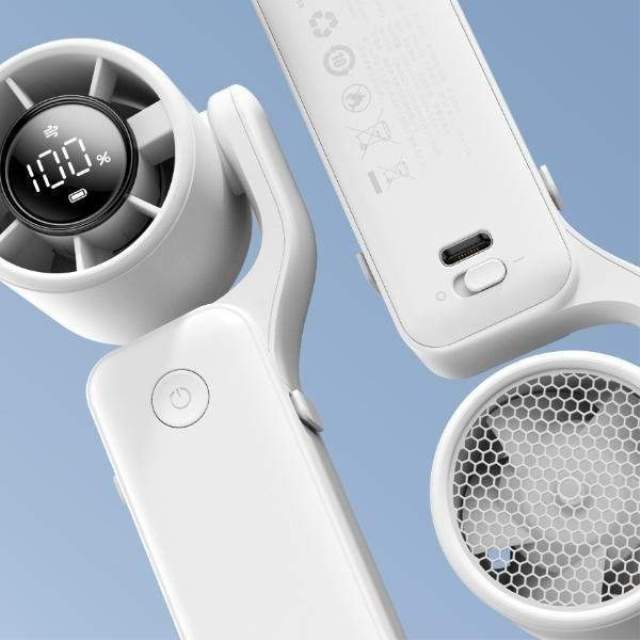 Air Gimbal 3in1ハンディファン WH 【直送品】 返品・キャンセル・他商品と同時購入は不可 - Image 5