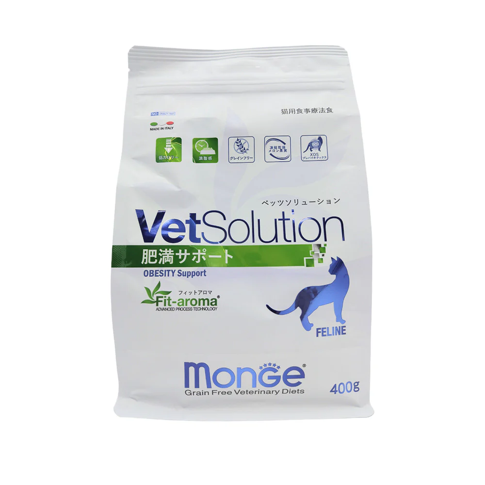 MONGE ベッツソリューション 猫用 肥満サポート 400g