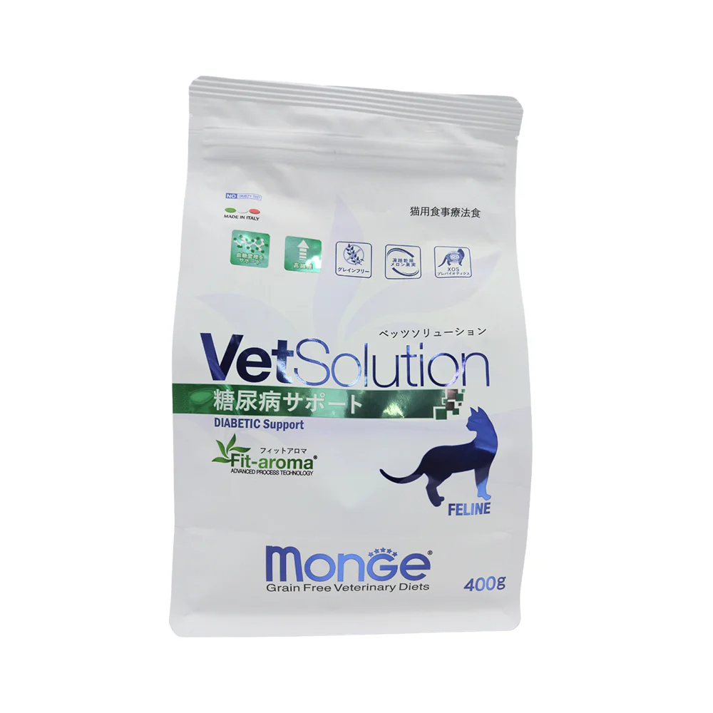 MONGE ベッツソリューション 猫用 糖尿病サポート 400g