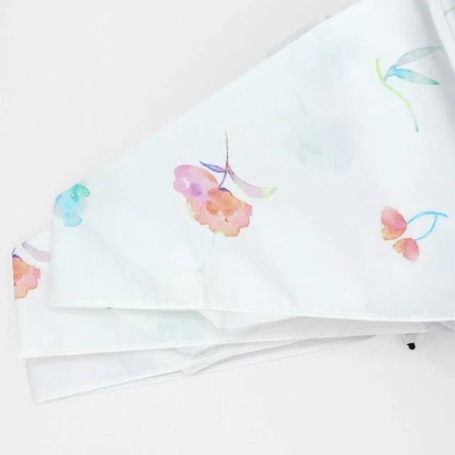 晴雨兼用日傘 折畳傘 ポケラ Fluffyflower 50cm OW 【直送品】 返品・キャンセル・他商品と同時購入は不可 - Image 6