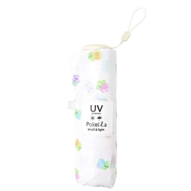 晴雨兼用日傘 折りたたみ傘 ポケラ funny 軽量5段 50cm OW 【直送品】 返品・キャンセル・他商品と同時購入は不可 - Image 2