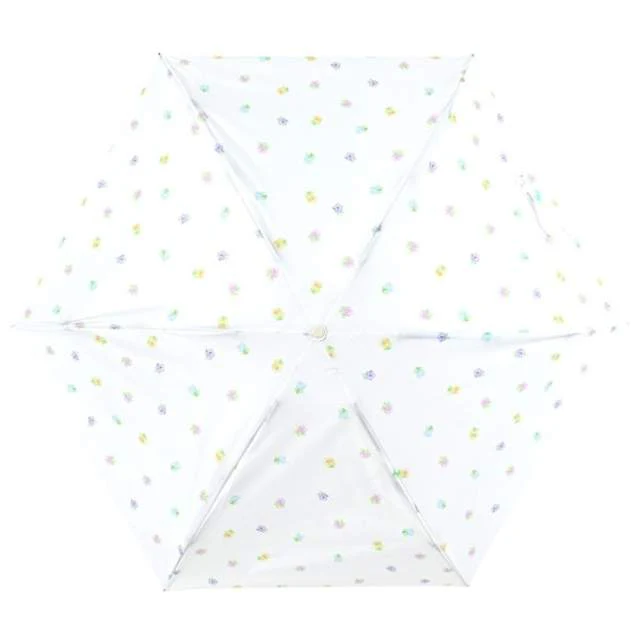 晴雨兼用日傘 折りたたみ傘 ポケラ funny 軽量5段 50cm OW 【直送品】 返品・キャンセル・他商品と同時購入は不可 - Image 3