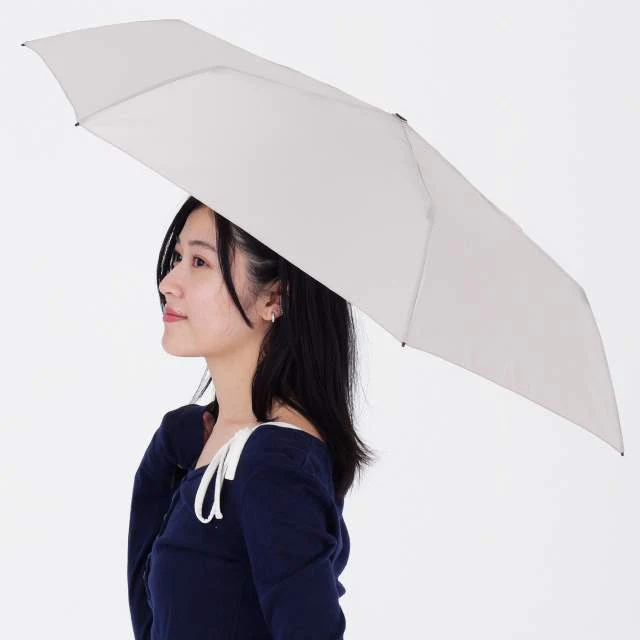 形状記憶 雨傘 折りたたみ傘 メモリラ 軽量50cm BG 【直送品】 返品・キャンセル・他商品と同時購入は不可 - Image 4
