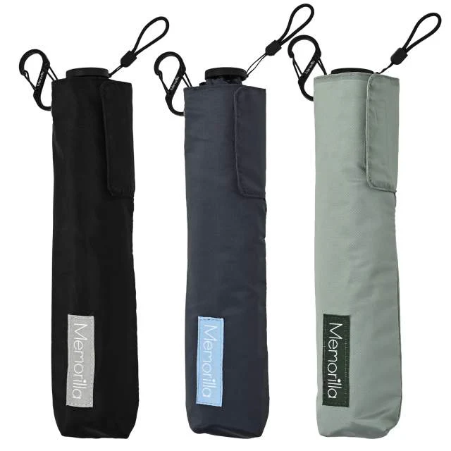 形状記憶 BIGサイズ 晴雨兼用日傘 折畳傘 メモリラ 軽量60cm BK 【直送品】 返品・キャンセル・他商品と同時購入は不可 - Image 5