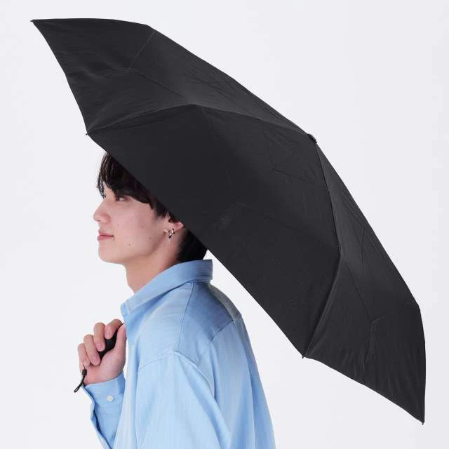 形状記憶 晴雨兼用日傘 折畳傘 メモリラ オートマティック 58cm BK 【直送品】 返品・キャンセル・他商品と同時購入は不可 - Image 4
