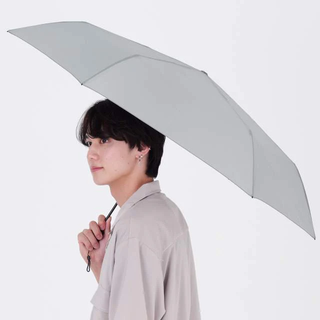 形状記憶 晴雨兼用日傘 折畳傘 メモリラ オートマティック 58cm KH 【直送品】 返品・キャンセル・他商品と同時購入は不可 - Image 4