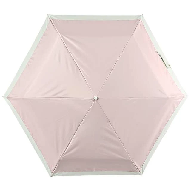 一級遮光 晴雨兼用日傘 折畳傘 ソラニバイカラー 軽量50cm PK 【直送品】 返品・キャンセル・他商品と同時購入は不可 - Image 2