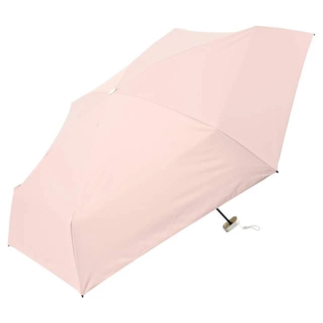 一級遮光 晴雨兼用日傘 折畳傘 ソラニミニマム 軽量50cm PK 【直送品】 返品・キャンセル・他商品と同時購入は不可