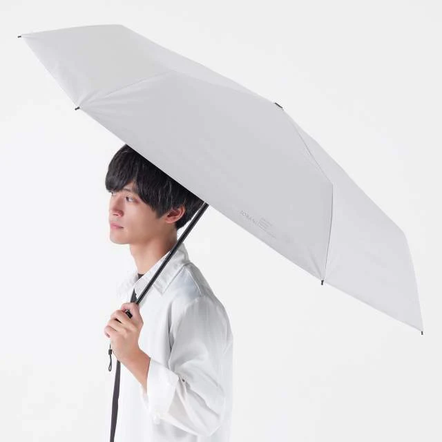 耐風 BIGサイズ 自動開閉 晴雨兼用 折畳傘 ソラニ ミニ58cm GY 【直送品】 返品・キャンセル・他商品と同時購入は不可 - Image 4