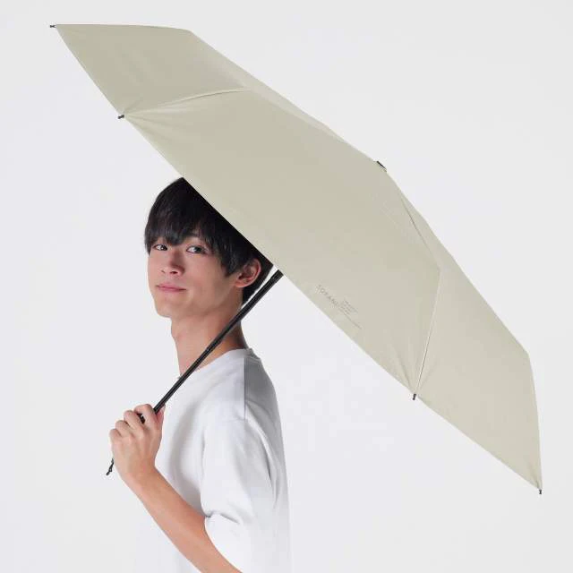 耐風 BIGサイズ 自動開閉 晴雨兼用 折畳傘 ソラニ ミニ58cm BG 【直送品】 返品・キャンセル・他商品と同時購入は不可 - Image 4
