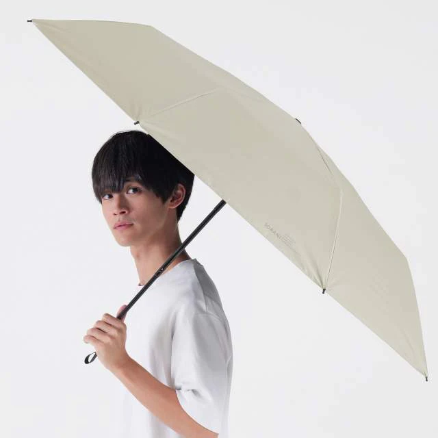 耐風 BIGサイズ UV 晴雨兼用 折たたみ傘 ソラニ ミニ58cm BG 【直送品】 返品・キャンセル・他商品と同時購入は不可 - Image 4