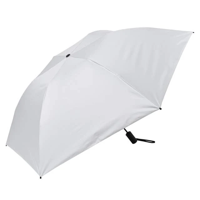 放射冷却 BIGサイズ 自動開閉 晴雨兼用 ラディクール 58cm GY 【直送品】 返品・キャンセル・他商品と同時購入は不可