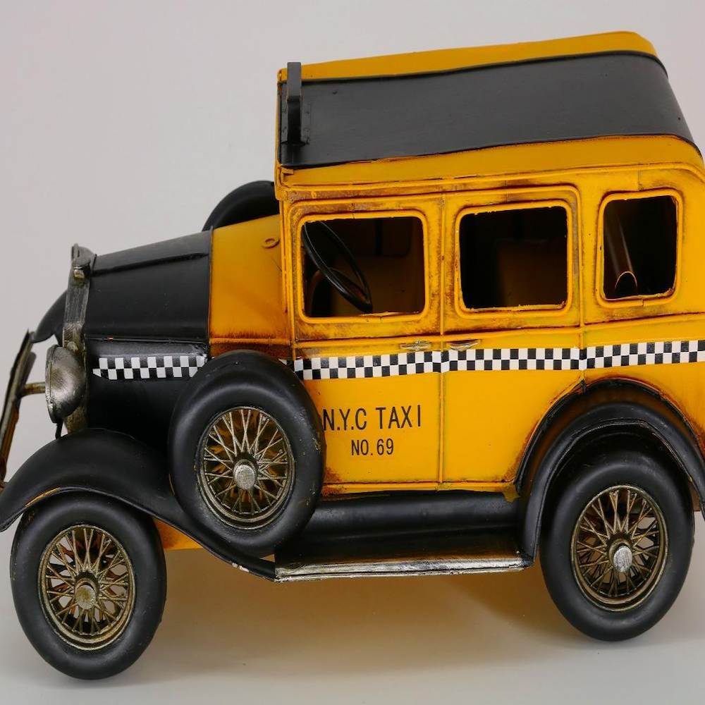 ブリキのおもちゃ taxi 43019 【直送品】 返品・キャンセル・他商品と同時購入は不可 - Image 4