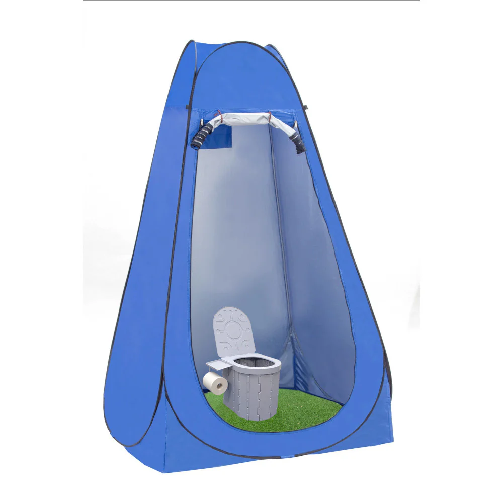 ワンタッチルームテント＆折りたたみトイレセットDX[04558] 【直送品】 返品・キャンセル・他商品と同時購入は不可