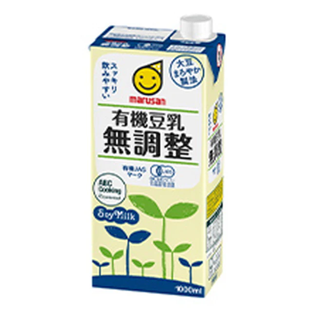 ◆マルサン 有機豆乳無調整 1.0L - Image 3