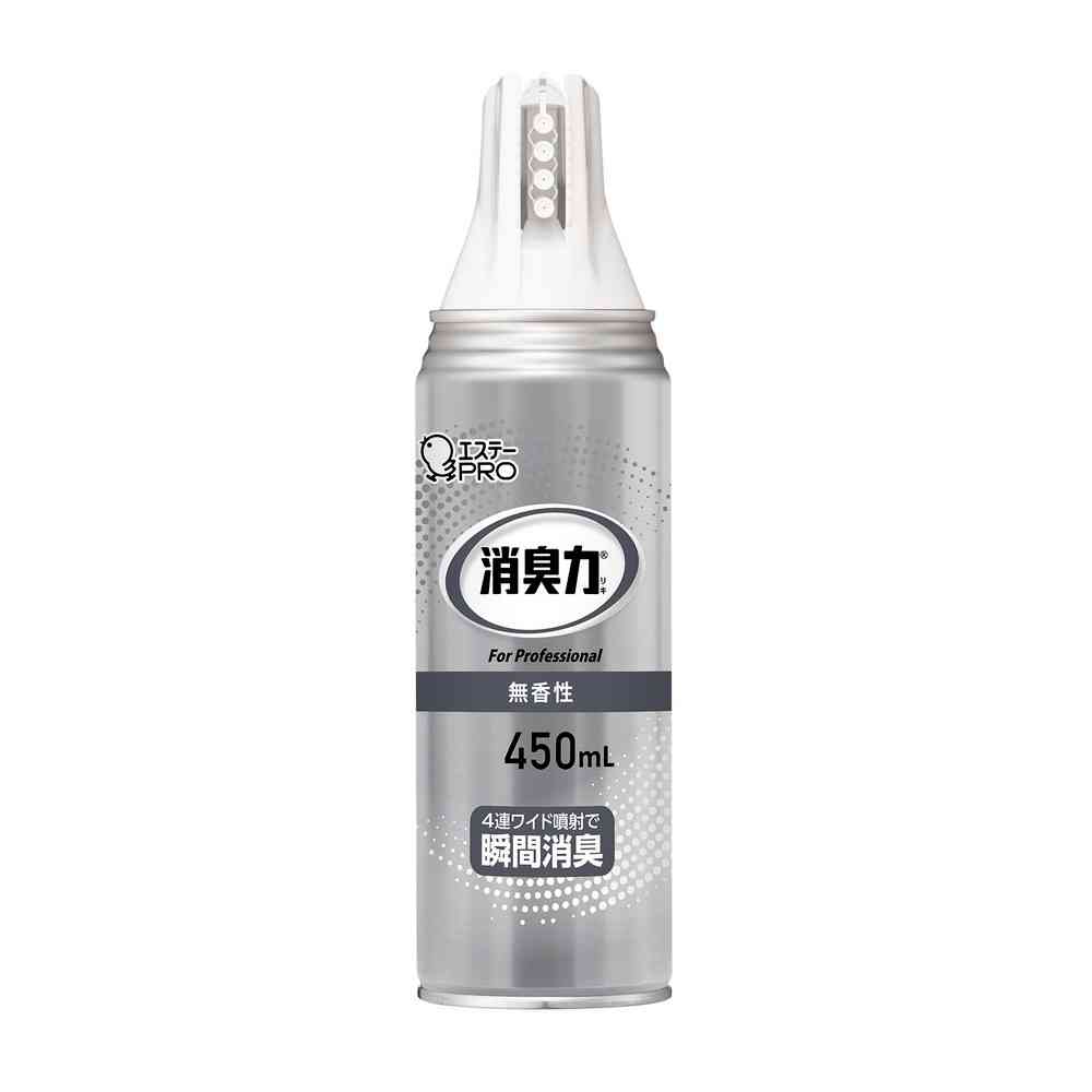 エステー 消臭力業務用 ワイドスプレー 無香性 450ml