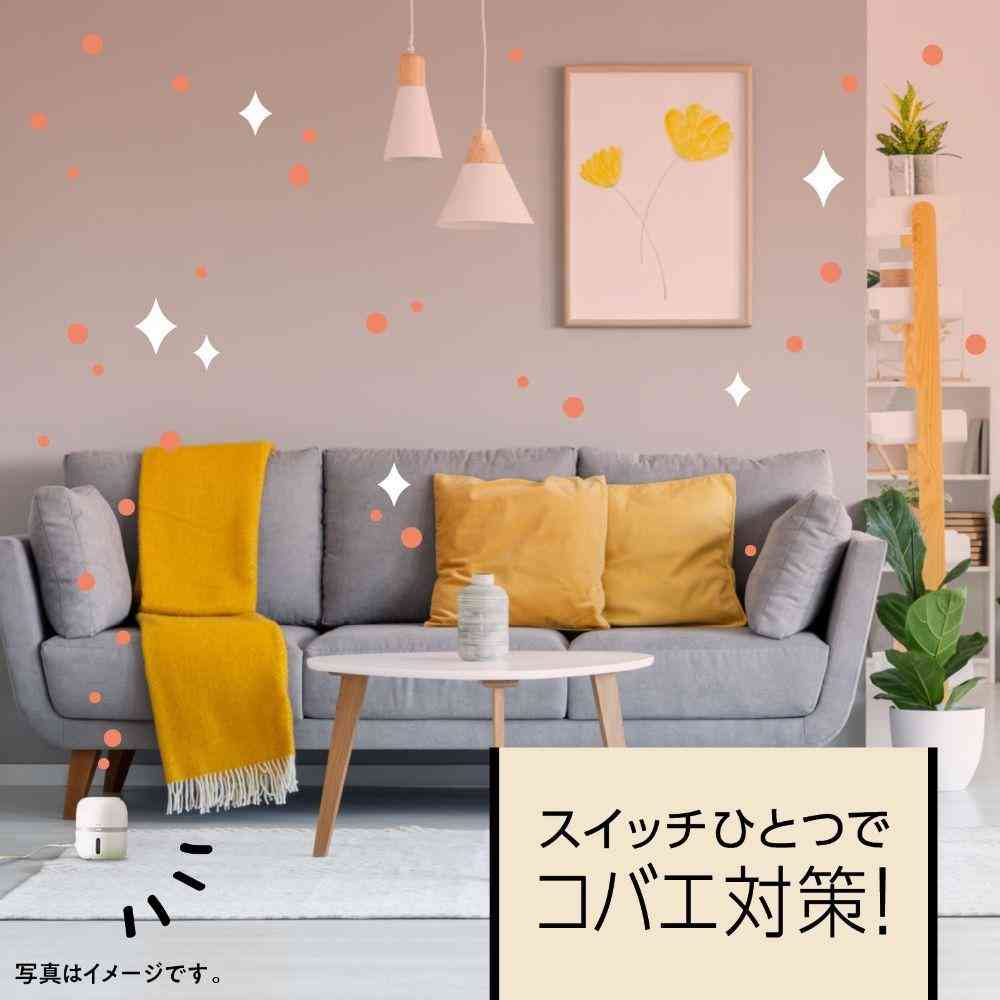 アース製薬 マモルーム コバエ用 2ヵ月用セット 器具1個、薬剤ボトル1本2ヵ月用(45mL) - Image 3