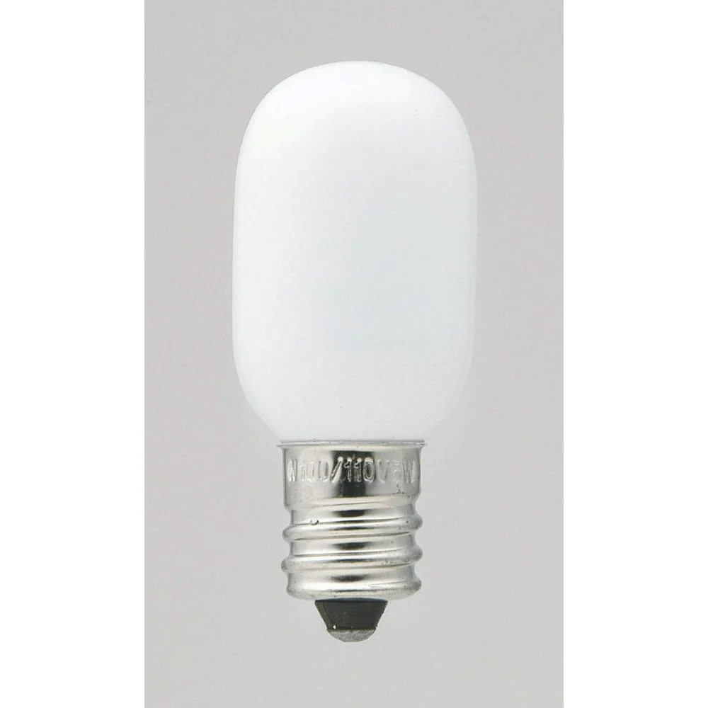 エルパ ELPA ナツメ球 5W ホワイト E12 G-1010H 2個入 - Image 2