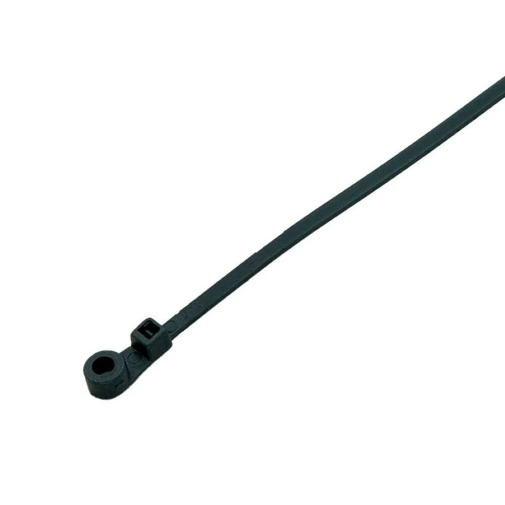 エルパ ELPA ビス止め 結束バンド 200mm 耐候性 KBN-N200030 ブラック 30本入 - Image 2