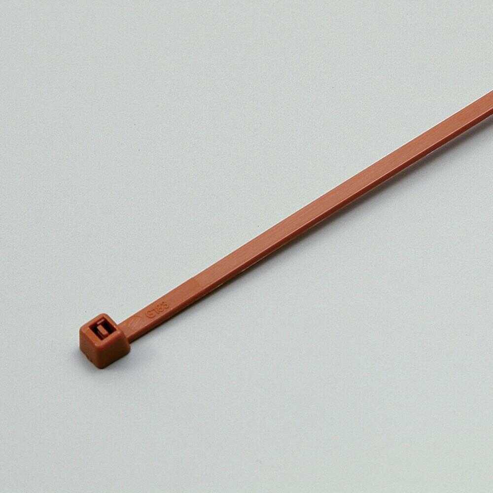 エルパ ELPA 結束バンド 100mm 耐候性 KBT-N100050 ブラウン 50本入 - Image 2