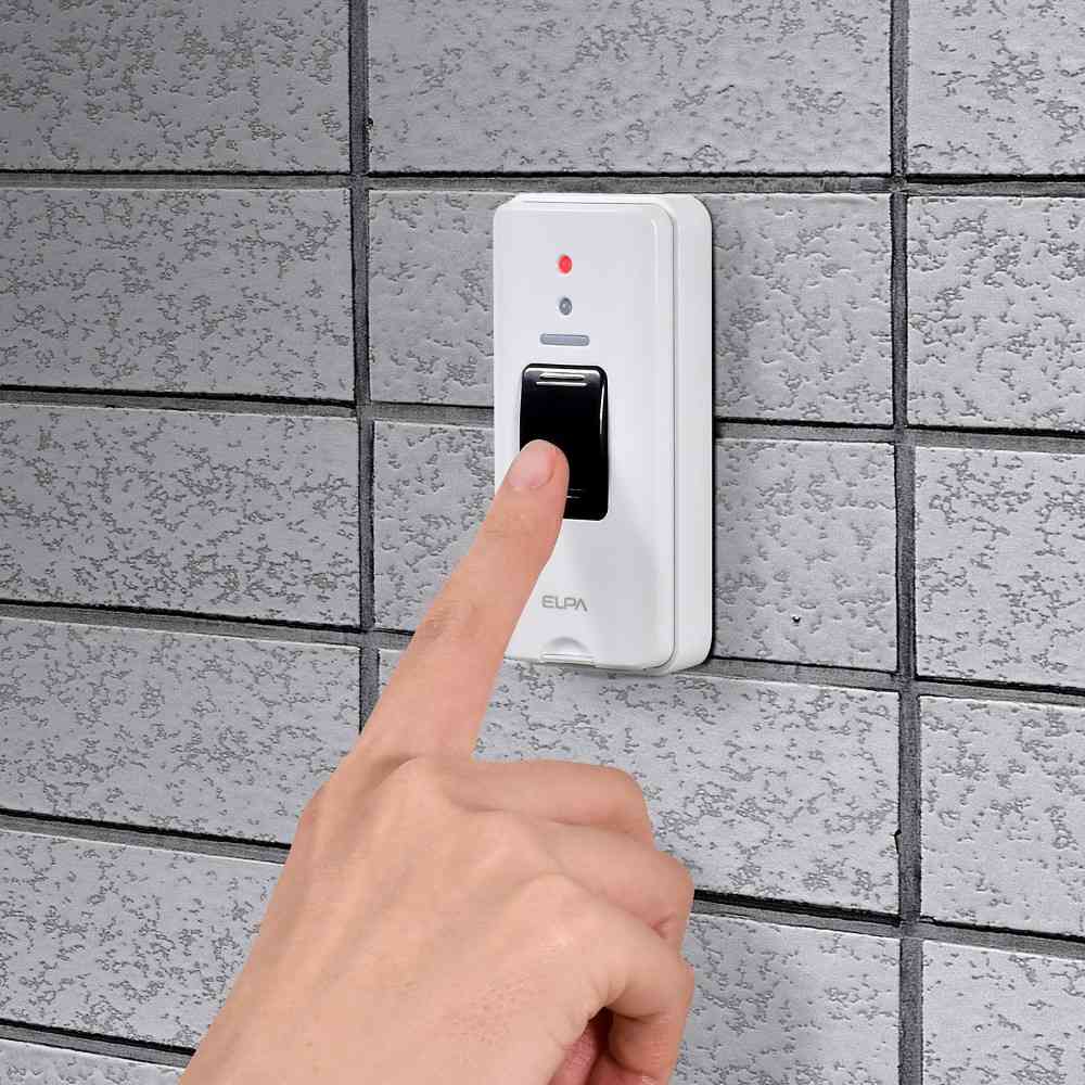 エルパ ELPA ワイヤレスチャイム押しボタンセット EWS-S5130 - Image 5