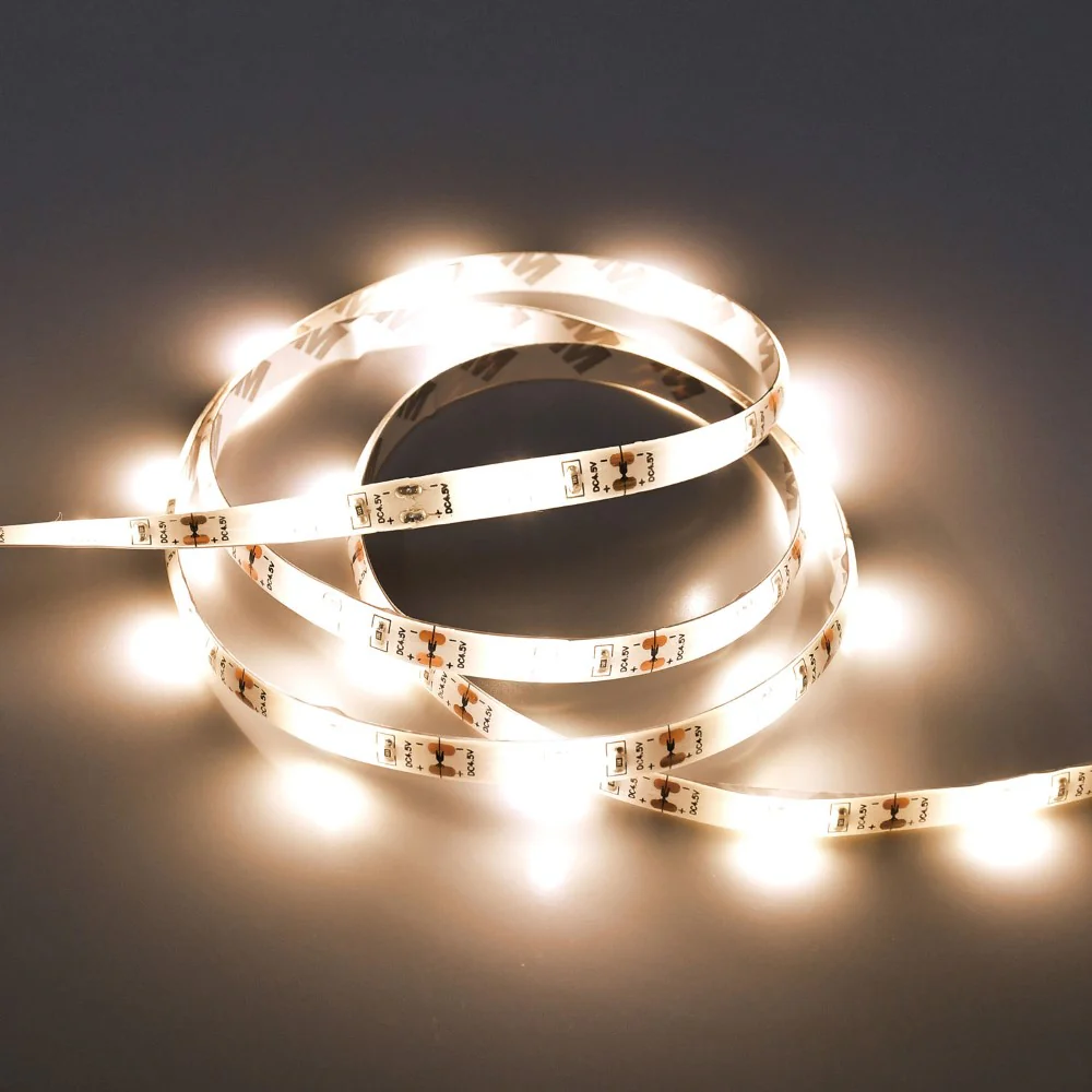 ELPA LEDテープライト 乾電池式 3.0m 電球色 ELT-BT300L 1個 - Image 2