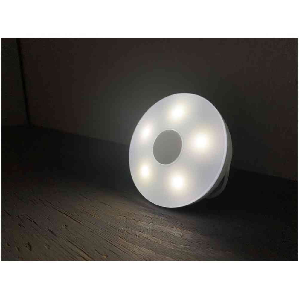 朝日電器 エルパ ELPA LEDセンサー付きライト PM-LF006PIR(W) - Image 4